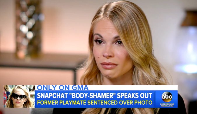 Playboy Model Dani Mathers Sentenced for Snapchat Body-Shaming Episode