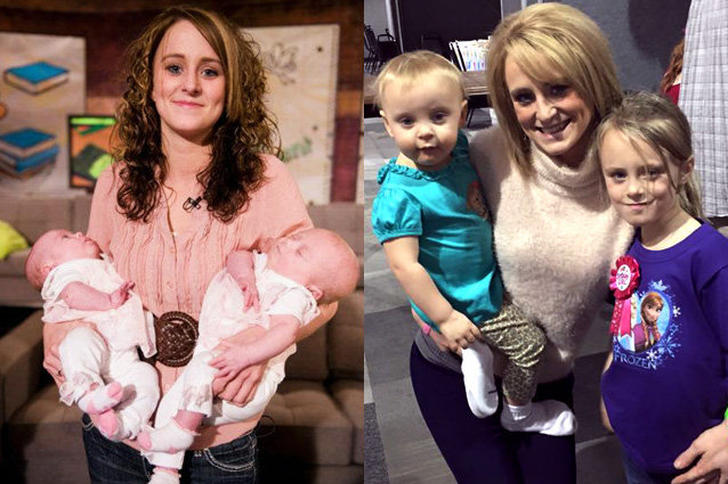 The Stars of ‘Teen Mom’ And ’16 & Pregnant’: Then And Now